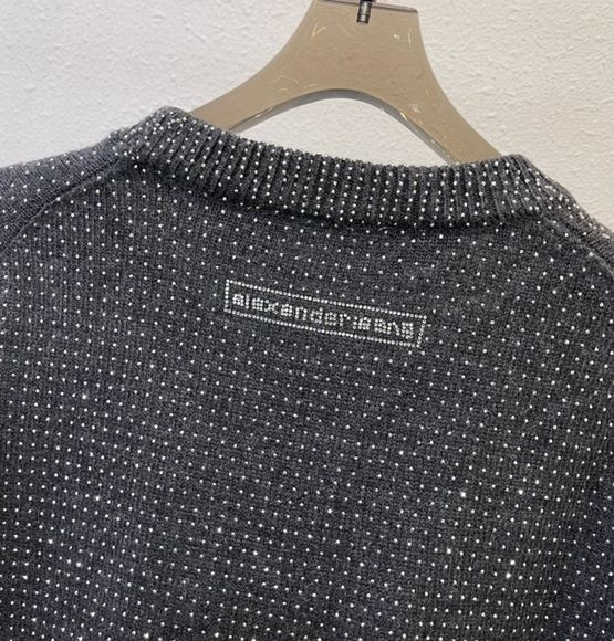 alexander wang full crystal embellished sweater - Picture 4 of 8